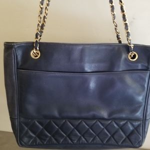 Vintage authentic 1984 Chanel tote